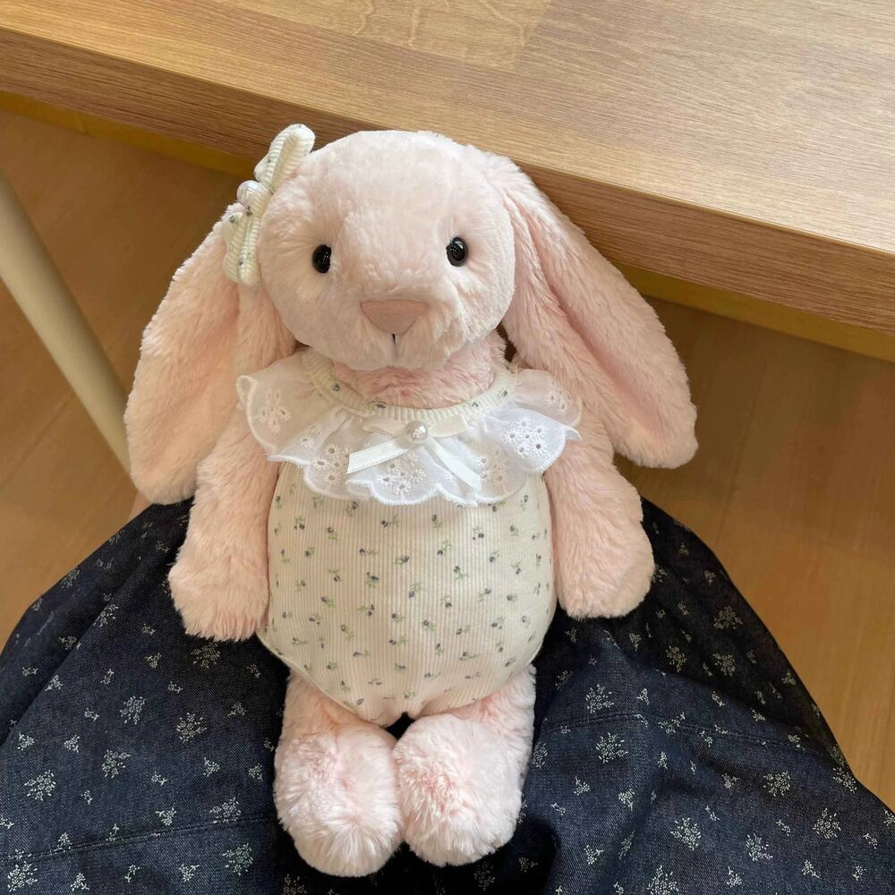 Lace Bunny Dress Outfit for Bartholomew Bear & Bashful Bunny | Outfit Only